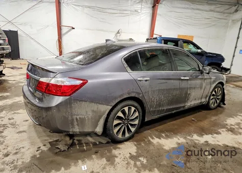 2015 Honda Accord Hybrid из США, поврежденный, VIN 1HGCR6F38FA002154